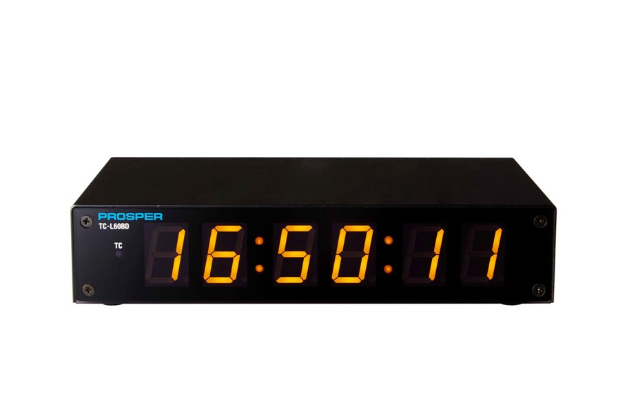 TC表示時計 TC-L60BD｜製品情報｜株式会社プロスパー電子 ～PROSPER～ 放送機器、システム設計